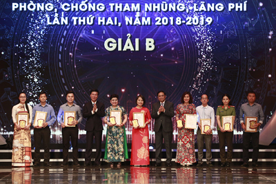 Báo Kinh tế & Đô thị đạt Giải B Giải báo chí với công tác đấu tranh phòng, chống tham nhũng, lãng phí