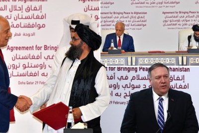 Mỹ - Taliban ký thỏa thuận lịch sử
