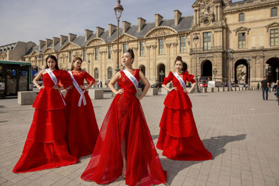 Ngắm thí sinh Hoa hậu Thế giới Người Việt tại Pháp 2019