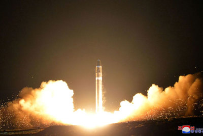 Triều Tiên đã phá hủy một bệ phóng thử tên lửa đạn đạo