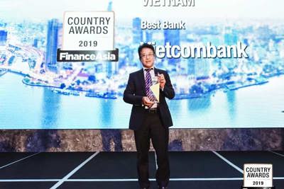 Vietcombank nhận giải thưởng “Ngân hàng tốt nhất Việt Nam năm 2019” của Tạp chí Finance Asia