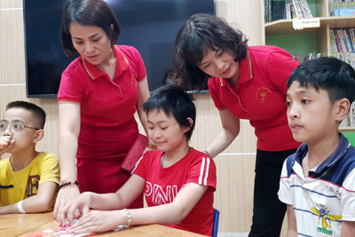 Trường mầm non Ánh Sao (quận Cầu Giấy, Hà Nội): Sẻ chia cùng trẻ nhỏ không may mắn