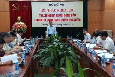 Không thể tiếp tục mỗi đơn vị nhiều người đứng đầu, nhiều người chịu trách nhiệm