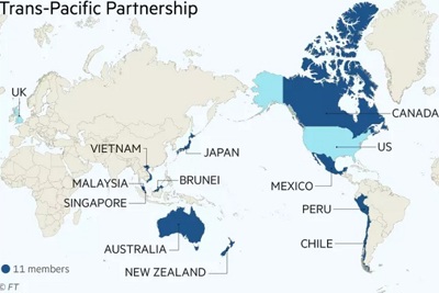 11 nước thành viên hoàn tất đàm phán TPP sau khi Mỹ rút lui