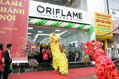 Dừng hoạt động công ty phân phối mỹ phẩm Oriflame