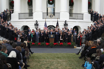 Tổng thống Trump: Cải cách thuế là "món quà Giáng sinh tuyệt vời" cho người Mỹ