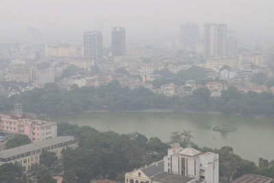Hà Nội: Trời mưa giúp chất lượng không khí tại các điểm giao thông được cải thiện