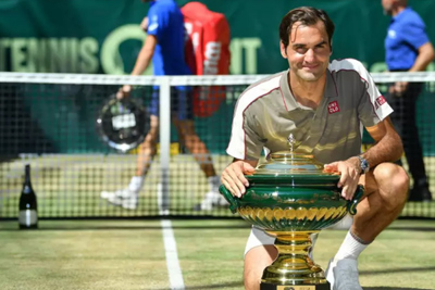 Federer giành chức vô địch thứ 10 tại Halle Open