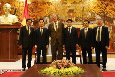Đại sứ Đức ấn tượng trước những chính sách phát triển của Hà Nội