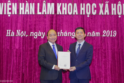 Ông Bùi Nhật Quang giữ chức Chủ tịch Viện Hàn lâm Khoa học xã hội Việt Nam