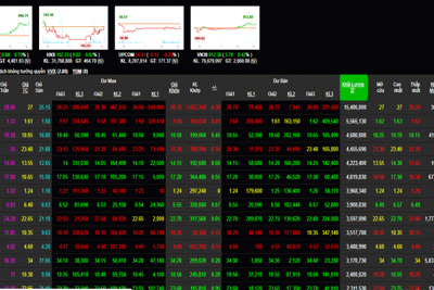 Phiên 17/9: Một nửa nhóm VN30 vẫn đưa được chỉ số VN-Index tăng tốt gần 7 điểm