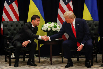 Tổng thống Zelensky tuyên bố ông Trump cam kết giúp Ukraine lấy lại Crimea