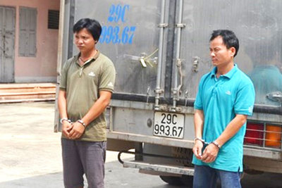 Nghệ An: Đang vận chuyển trên 500 kg pháo nổ, 2 đối tượng bị bắt giữ