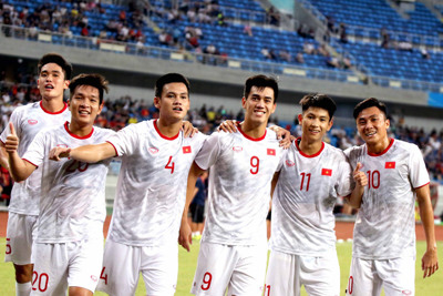 U22 Việt Nam đá giao hữu với U23 UAE
