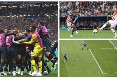 Griezmann, Pogba và Mbappe ghi bàn, Pháp vô địch World Cup 2018