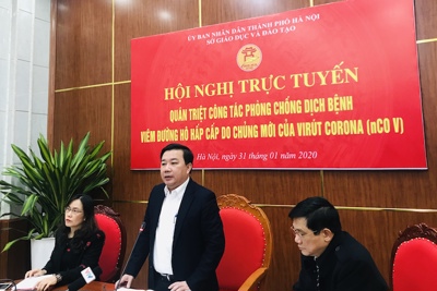 Hà Nội: Hơn 5.500 người tham gia trực tuyến chống dịch nCoV