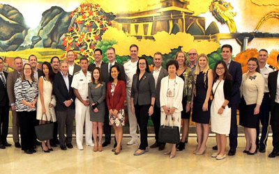 Sheraton Grand Đà Nẵng Resort đón đoàn Ngoại giao Hoa Kỳ nhân 25 năm thiết lập quan hệ ngoại giao Việt Nam – Hoa Kỳ
