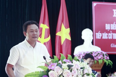 Đại biểu HĐND TP tiếp xúc cử tri huyện Gia Lâm