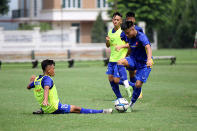U15 Việt Nam trở lại tập luyện chuẩn bị cho Giải vô địch U15 Đông Nam Á 2019