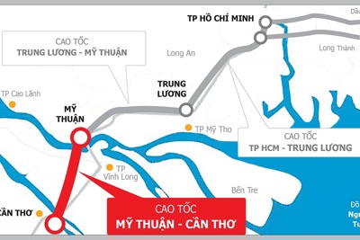 Cao tốc Mỹ Thuận - Cần Thơ: Nhà đầu tư đề xuất giải pháp rút ngắn còn nửa thời gian thực hiện
