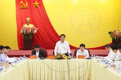 Chủ tịch Nguyễn Đức Chung: Huyện Thạch Thất nghiên cứu phát triển các cụm công nghiệp