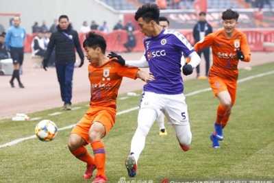 Thua ngược Shandong Luneng, Hà Nội FC lỡ hẹn AFC Champions League