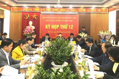 HĐND huyện Sóc Sơn họp bất thường thông qua nhiều nội dung quan trọng