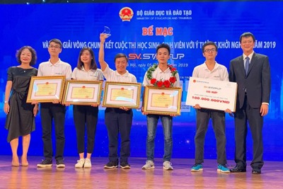 Đại học Bách khoa Hà Nội giành giải Nhất SV - STARTUP 2019