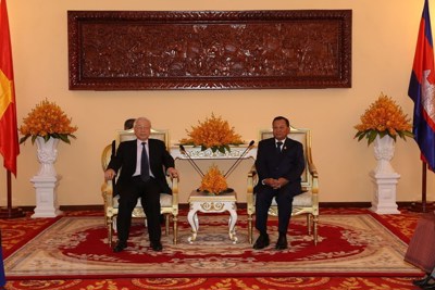 Không ngừng củng cố, phát triển quan hệ Việt Nam-Campuchia