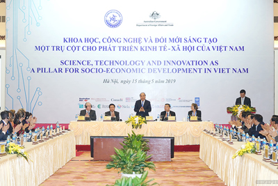 Thủ tướng dự hội nghị Khoa học công nghệ và đổi mới sáng tạo