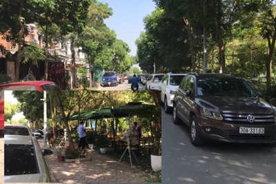 Nhức nhối vi phạm trật tự đô thị tại phường Việt Hưng, quận Long Biên