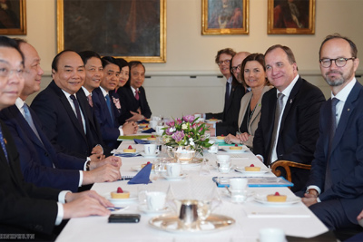 Thủ tướng Nguyễn Xuân Phúc hội đàm với Thủ tướng Thụy Điển