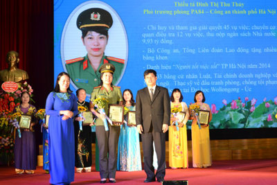 Thiếu tá Đinh Thị Thu Thủy – “bông hồng thép” của PA84