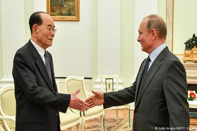 Tổng thống Putin mời Chủ tịch Triều Tiên Kim Jong-un thăm Nga