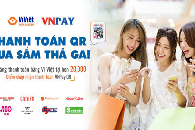 Ví Việt: Thanh toán QR – Mua sắm thả ga