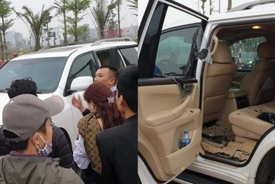 Hà Nội: Nam thanh niên táo tợn đập kính ô tô Lexus 570 trộm cắp tài sản