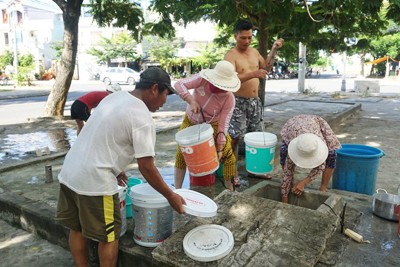 113.940 hộ dân Trung Bộ đang bị thiếu nước sinh hoạt