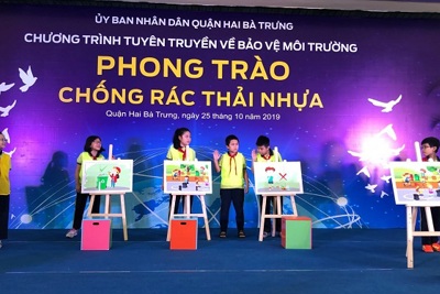 Giảm rác thải nhựa tại quận Hai Bà Trưng: Cộng đồng cùng vào cuộc