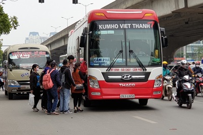 Xe khách Kumho Việt Thanh: Nhiều vi phạm trên đường Vành đai 3