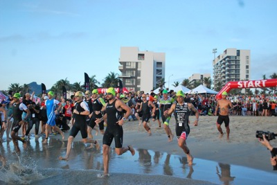 Sôi động giải Ironman Vietnam 2019