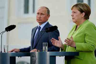 Thượng đỉnh Merkel-Putin: Lãnh đạo Đức, Nga khẳng định Dòng chảy Phương Bắc 2 là dự án thương mại