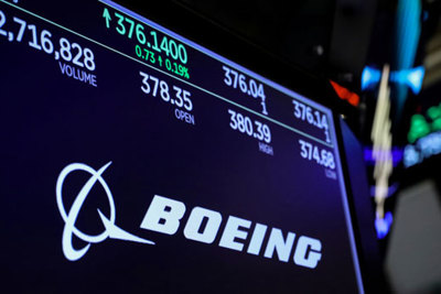 Cổ phiếu Boeing kìm hãm đà tăng của Phố Wall, chứng khoán châu Á ổn định