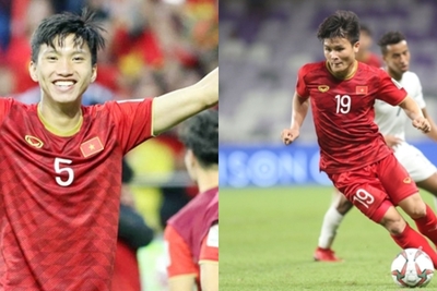 Quang Hải, Văn Hậu lọt top sao trẻ ấn tượng nhất Asian Cup