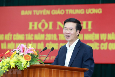 Ban Tuyên giáo Trung ương triển khai nhiệm vụ năm 2020