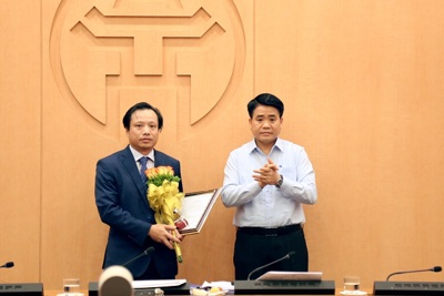 Trao quyết định bổ nhiệm Giám đốc Sở Quy hoạch Kiến trúc Hà Nội