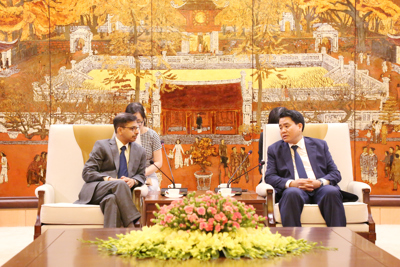 Hà Nội - New Delhi tập trung phát huy những tiềm năng hợp tác rộng mở