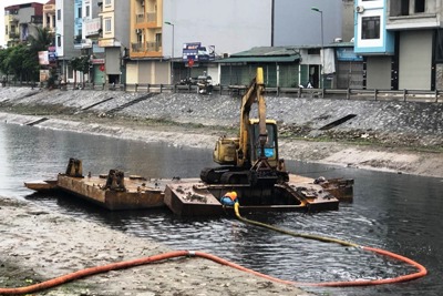 Hà Nội: Gấp rút chuẩn bị công tác thoát nước mùa mưa 2020