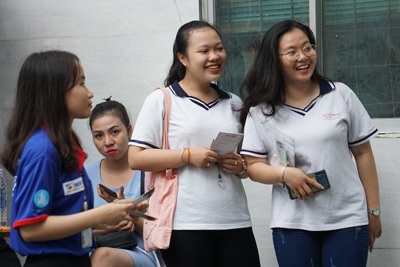 TP Hồ Chí Minh: Đề thi môn toán dễ thở đối với thí sinh