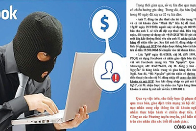 TP Hồ Chí Minh: Cảnh giác với thủ đoạn lừa đảo qua mạng xã hội