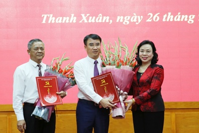 Đồng chí Nguyễn Xuân Lưu giữ chức Bí thư Quận ủy Thanh Xuân